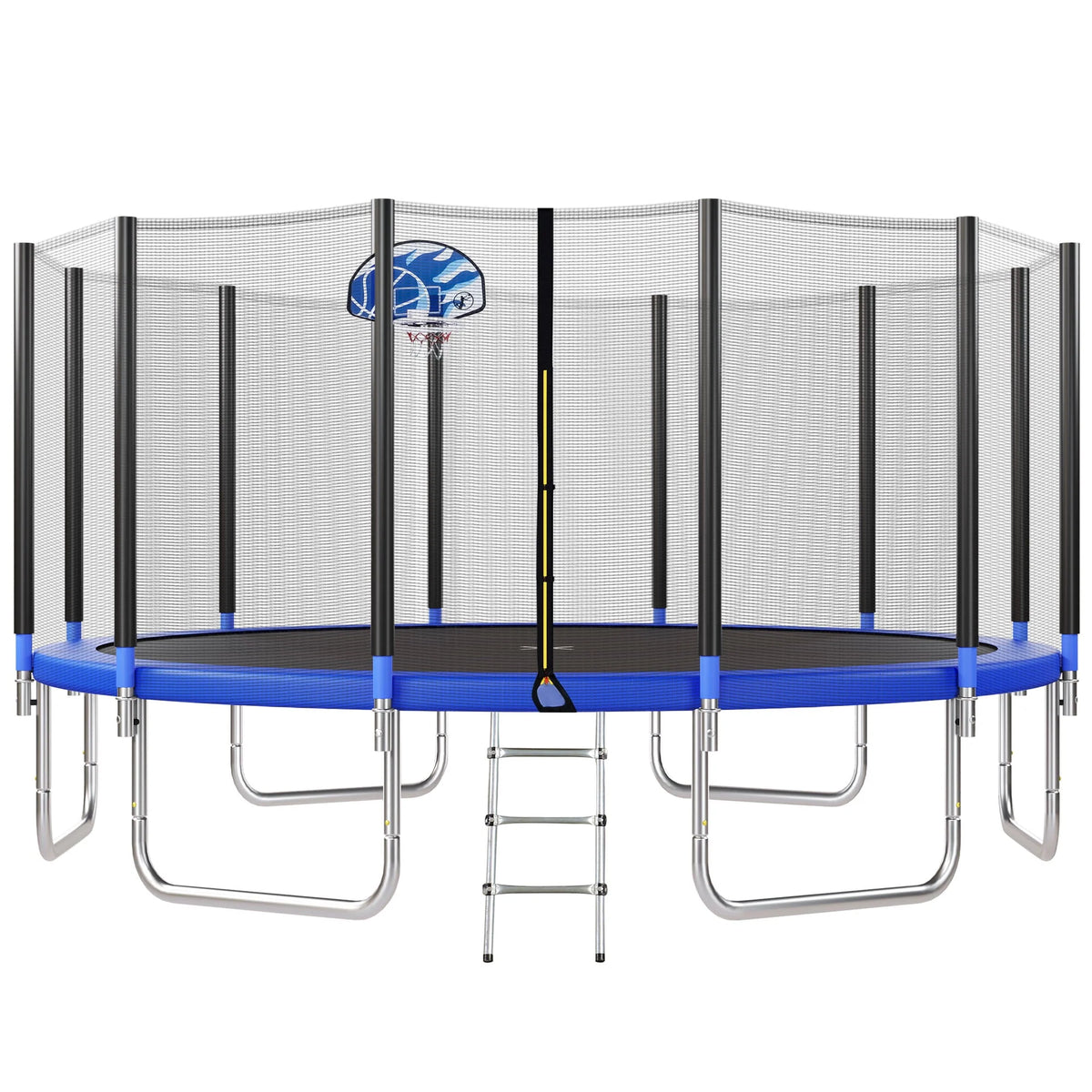 14FT Trampoline with Enclosure and Ladder V167
