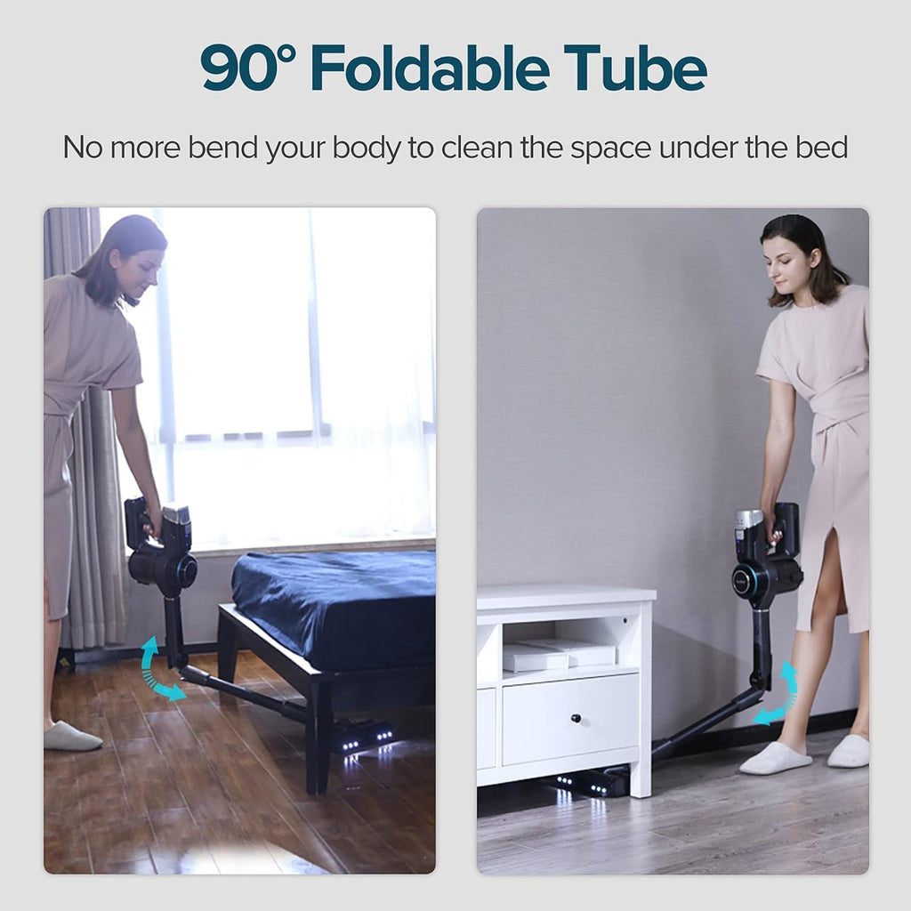 Foldable Cordless Stick Vacuum Cleaner D118