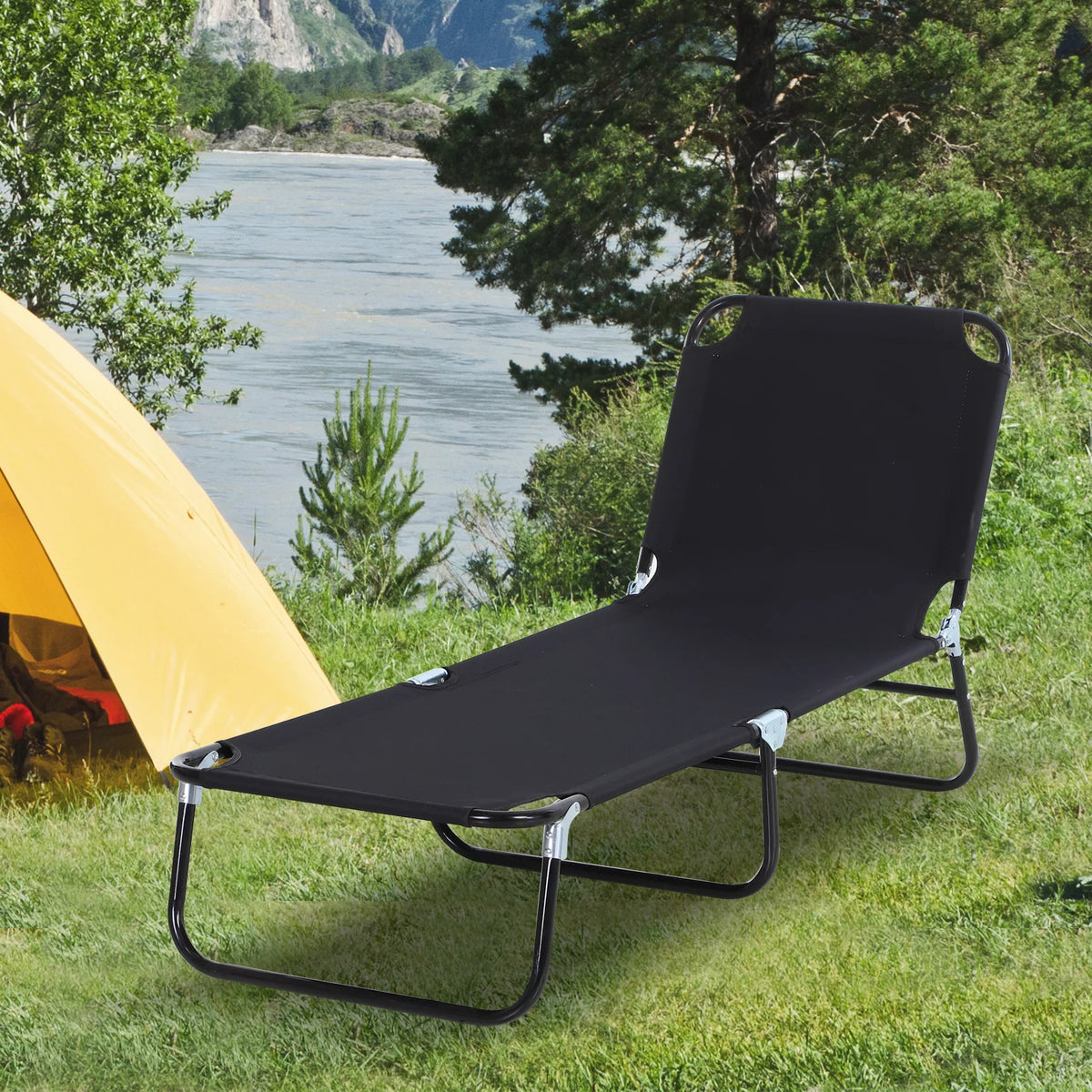 Adjustable Backrest Chaise Chair Lounger S841