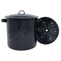 Black 15.5-Quart Steamer Insert Pot Y71742