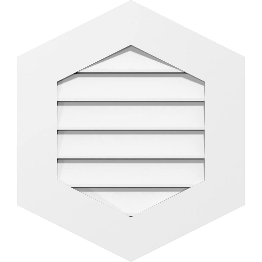 PVC Gable Vent I548399