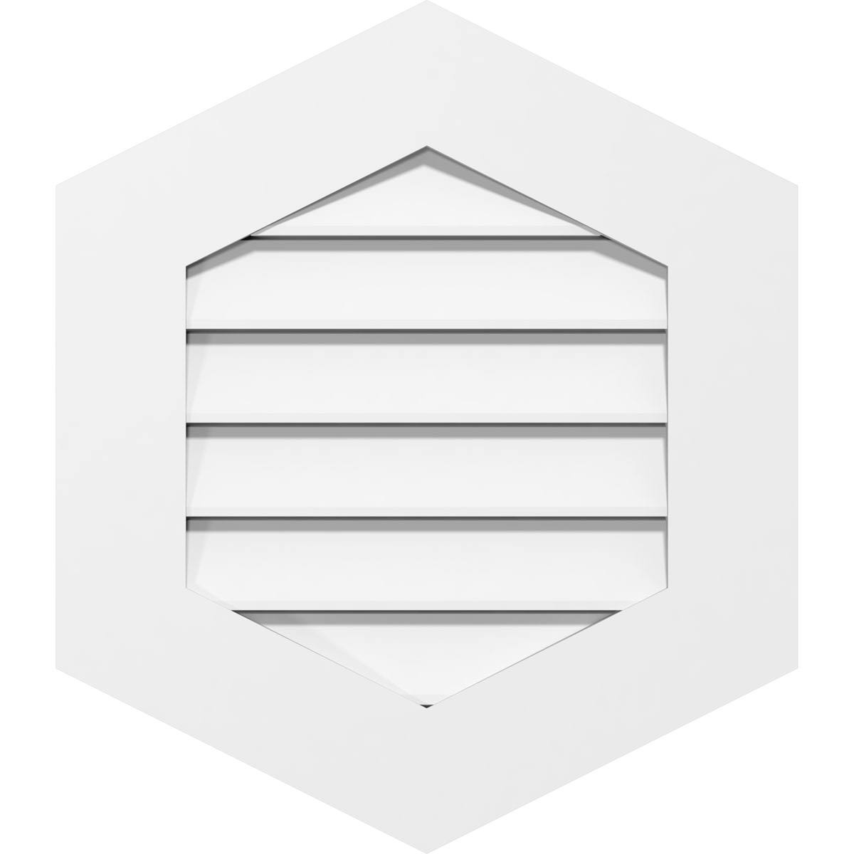 PVC Gable Vent I548399