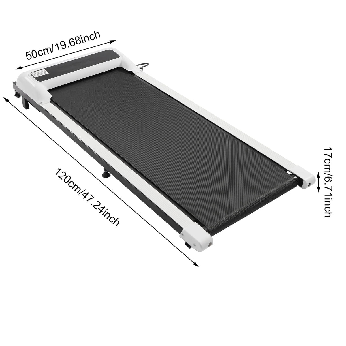 2.25HP Portable Under Desk Electric Treadmill with LED Screen X75098