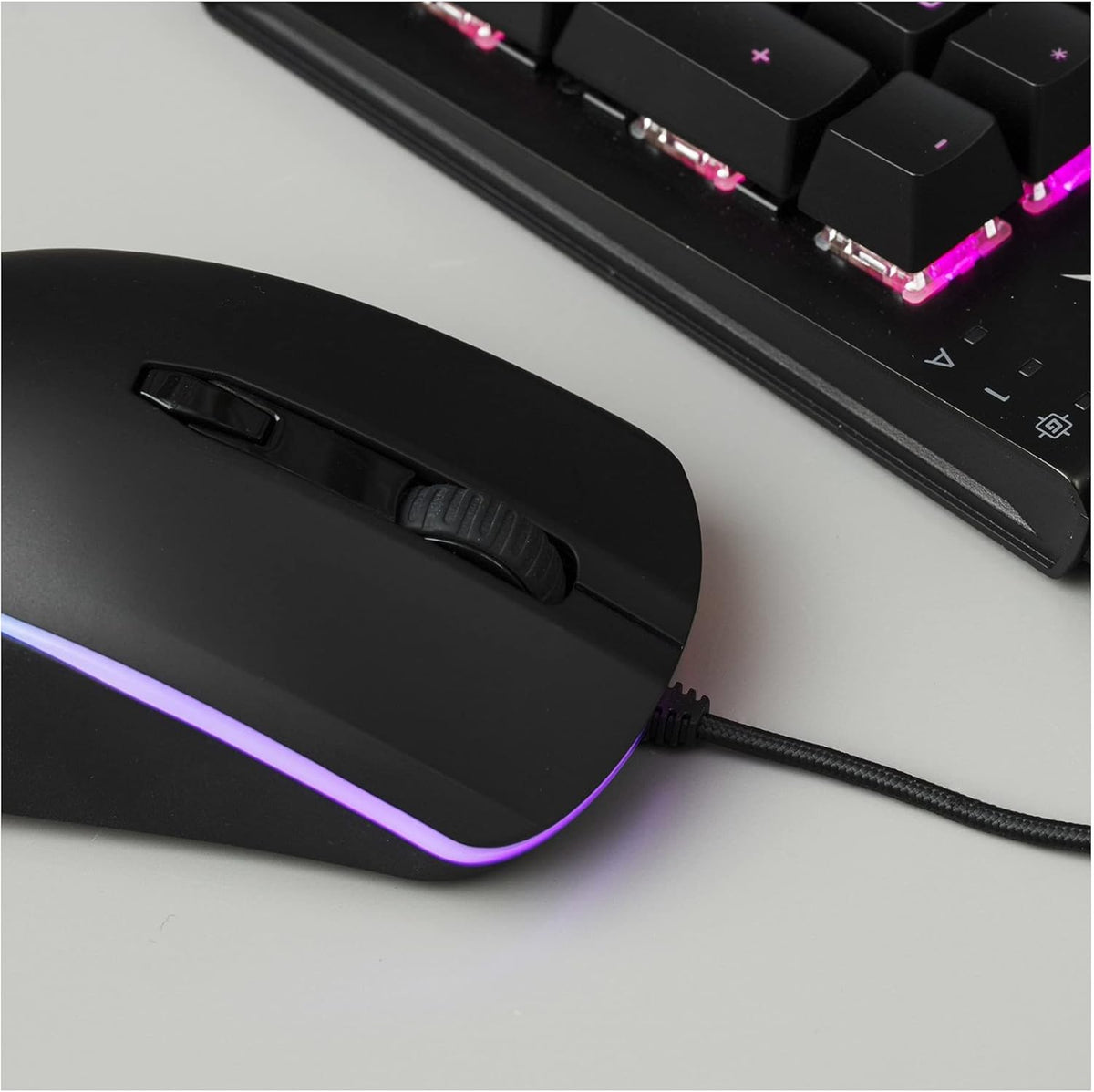 RGB Wired Optical Gaming Mouse with Gaming Mouse Pad (X-Large) Bundle L2555
