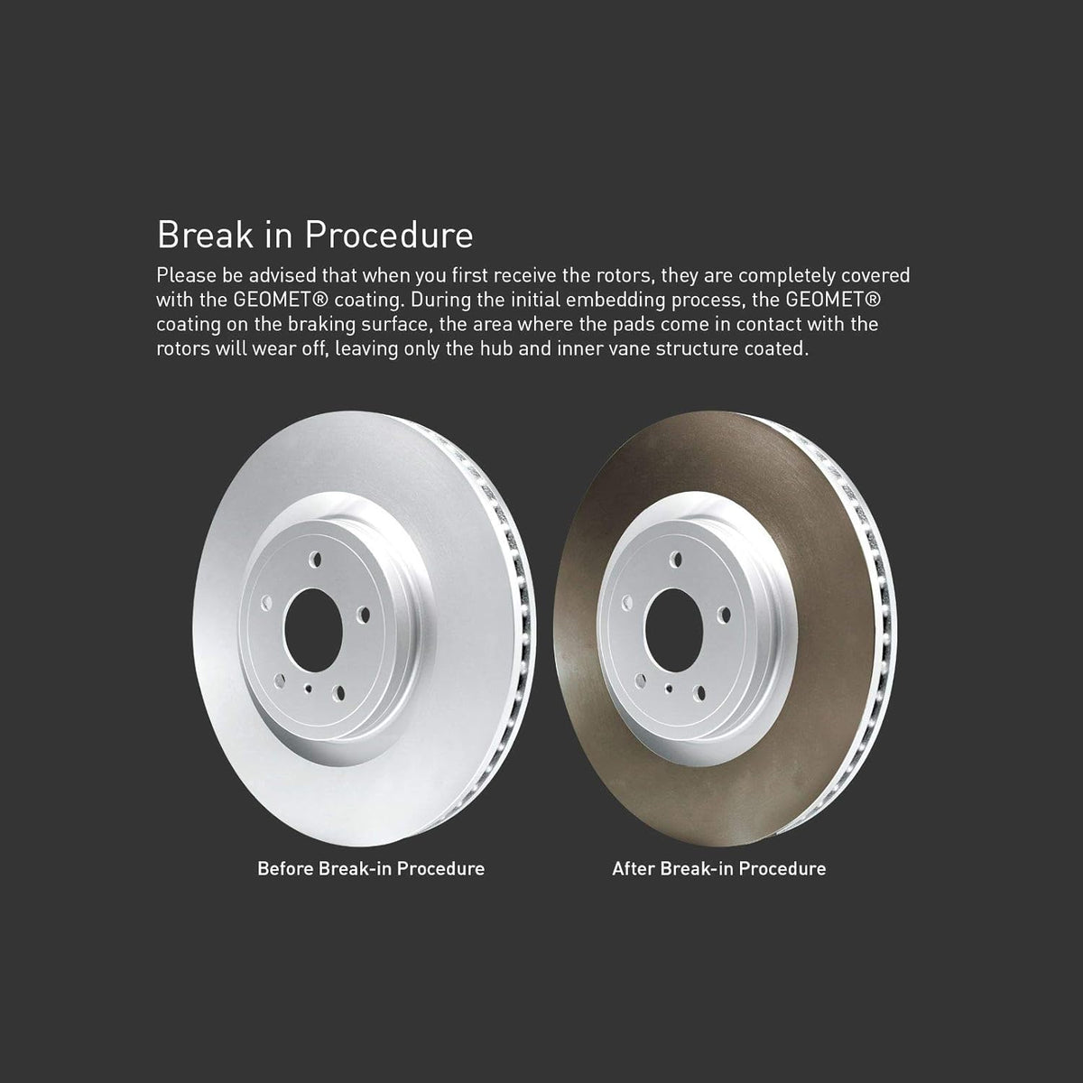 Carbon Brake Rotors with Pads and Hardware Kit V840592