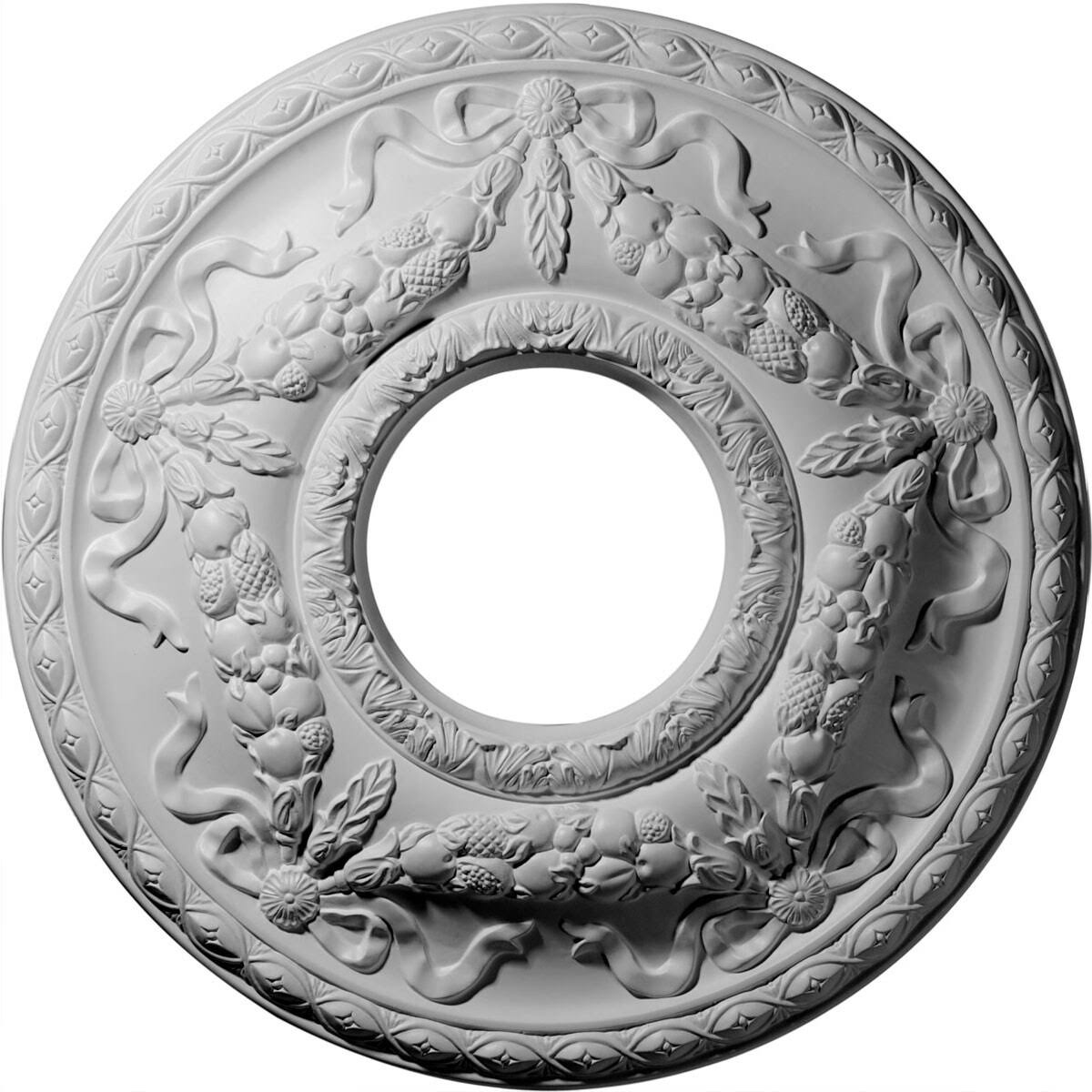 Bronze Blue Patina Ceiling Medallion Z9170