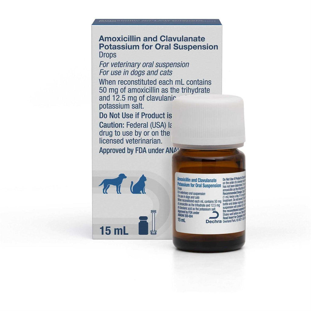 Amoxicillin and Clavulanate Potassium Oral Suspension Drops O71331
