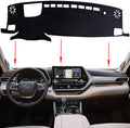Dashboard Cover Mat Car Dash Board Interior Accessories O9635