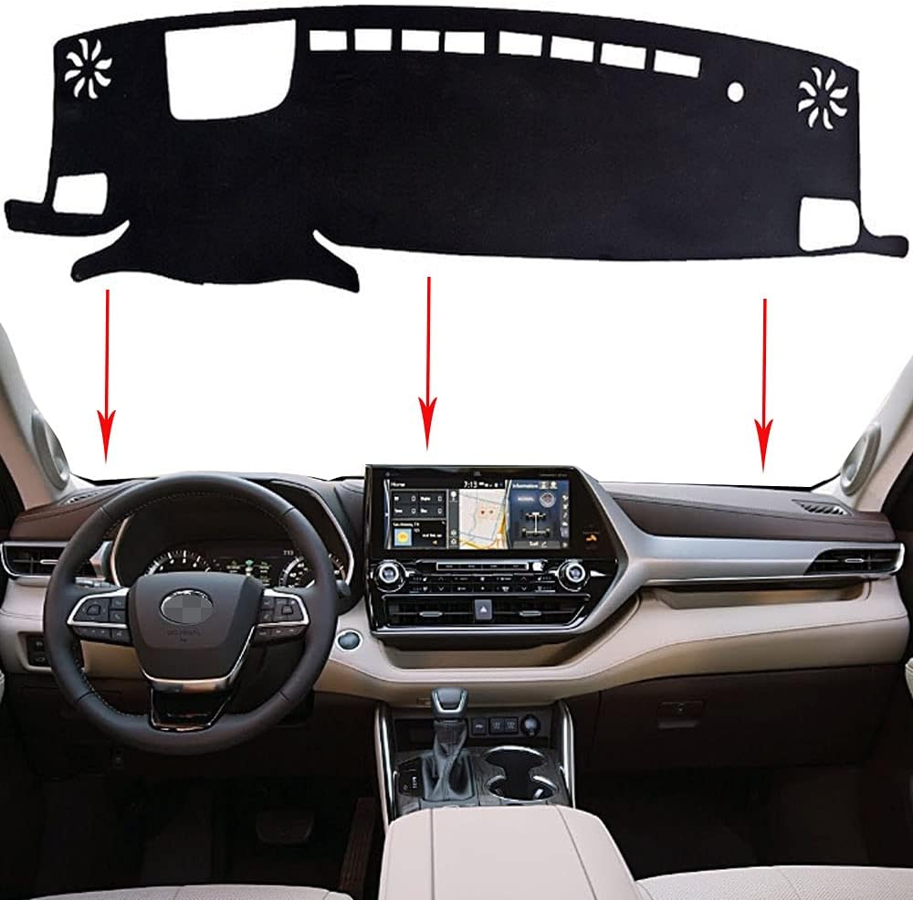 Dashboard Cover Mat Car Dash Board Interior Accessories O9635