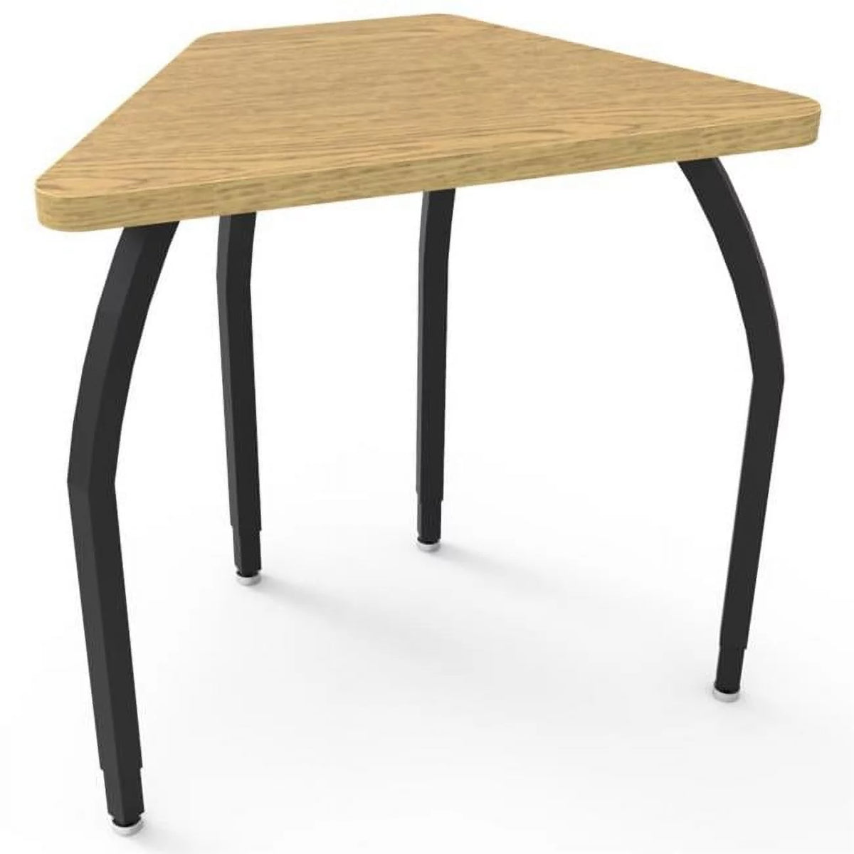 Oak Laminate Desk with Adjustable Legs F410