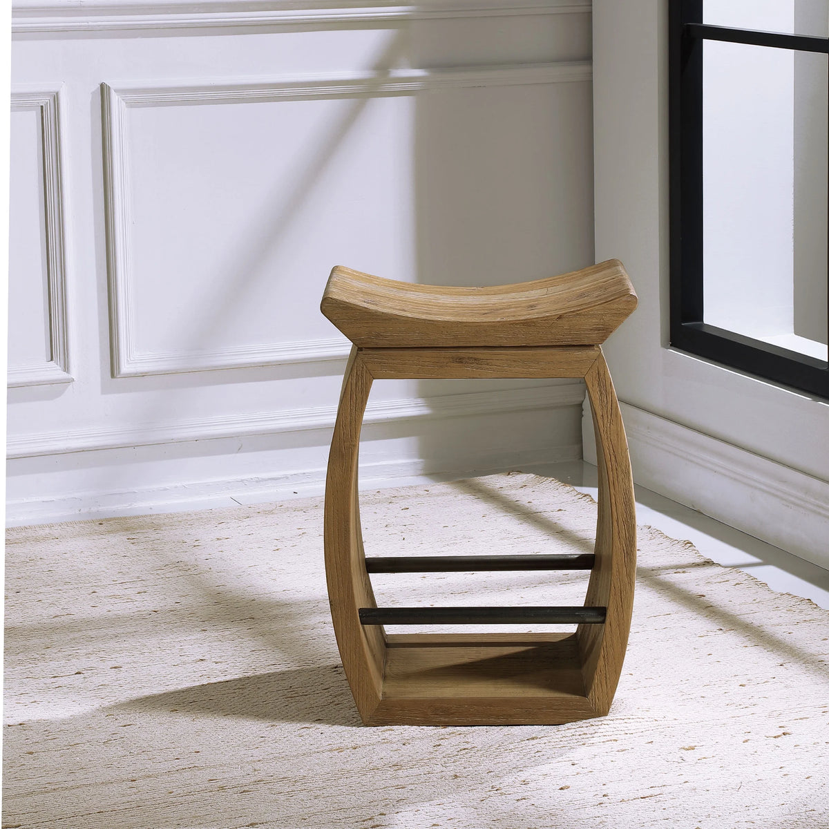 Modern Wood Counter Stool M537