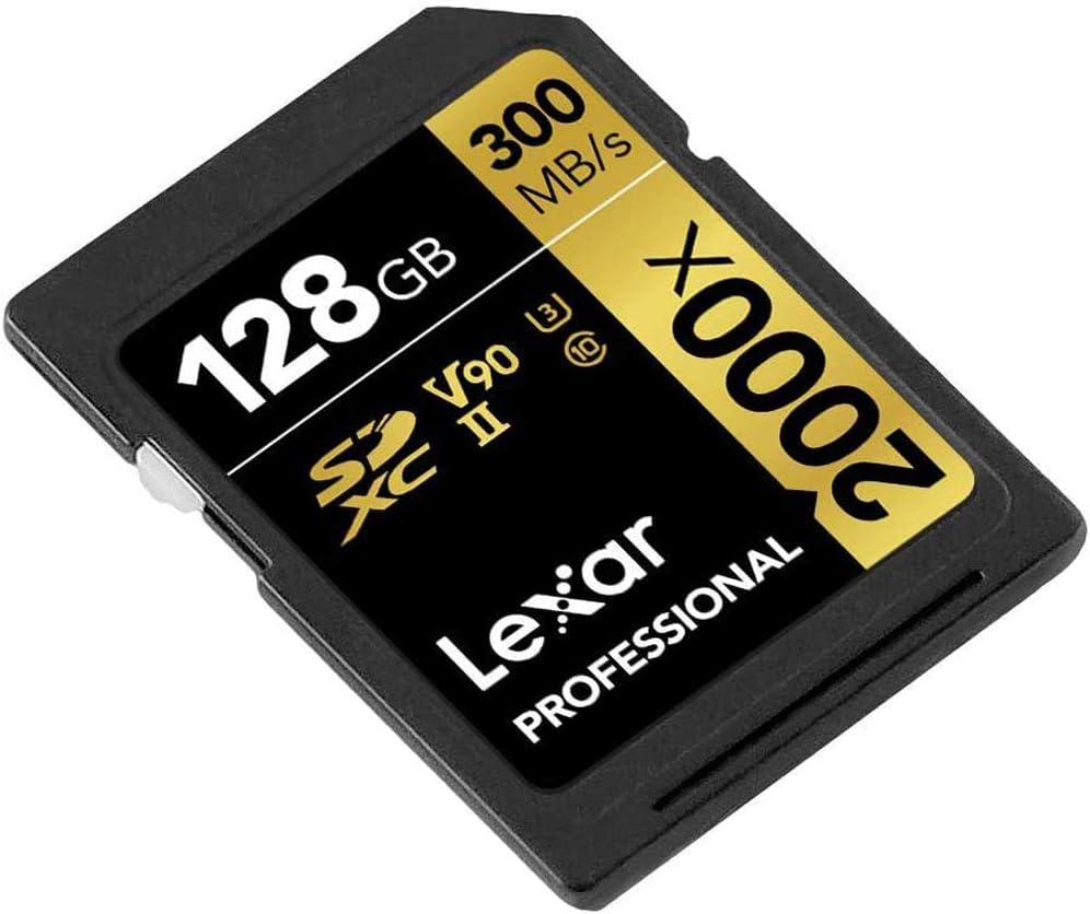 128GB SD UHS-II Memory Card 2 Pack R6614