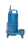 1/2 hp 115V Submersible Effluent Pump with Piggyback Vertical Float Switch A577895