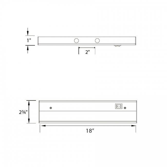 LEDme Light Bar 2700K White Q94507