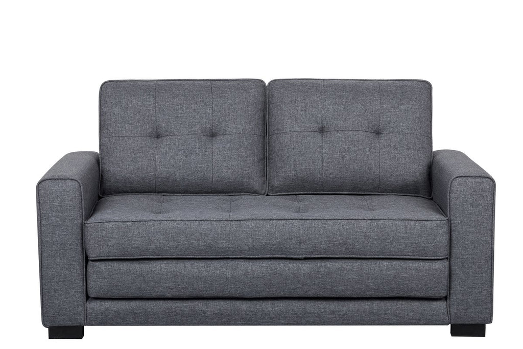 Convertible Sleeper Loveseat Dark Gray V29935