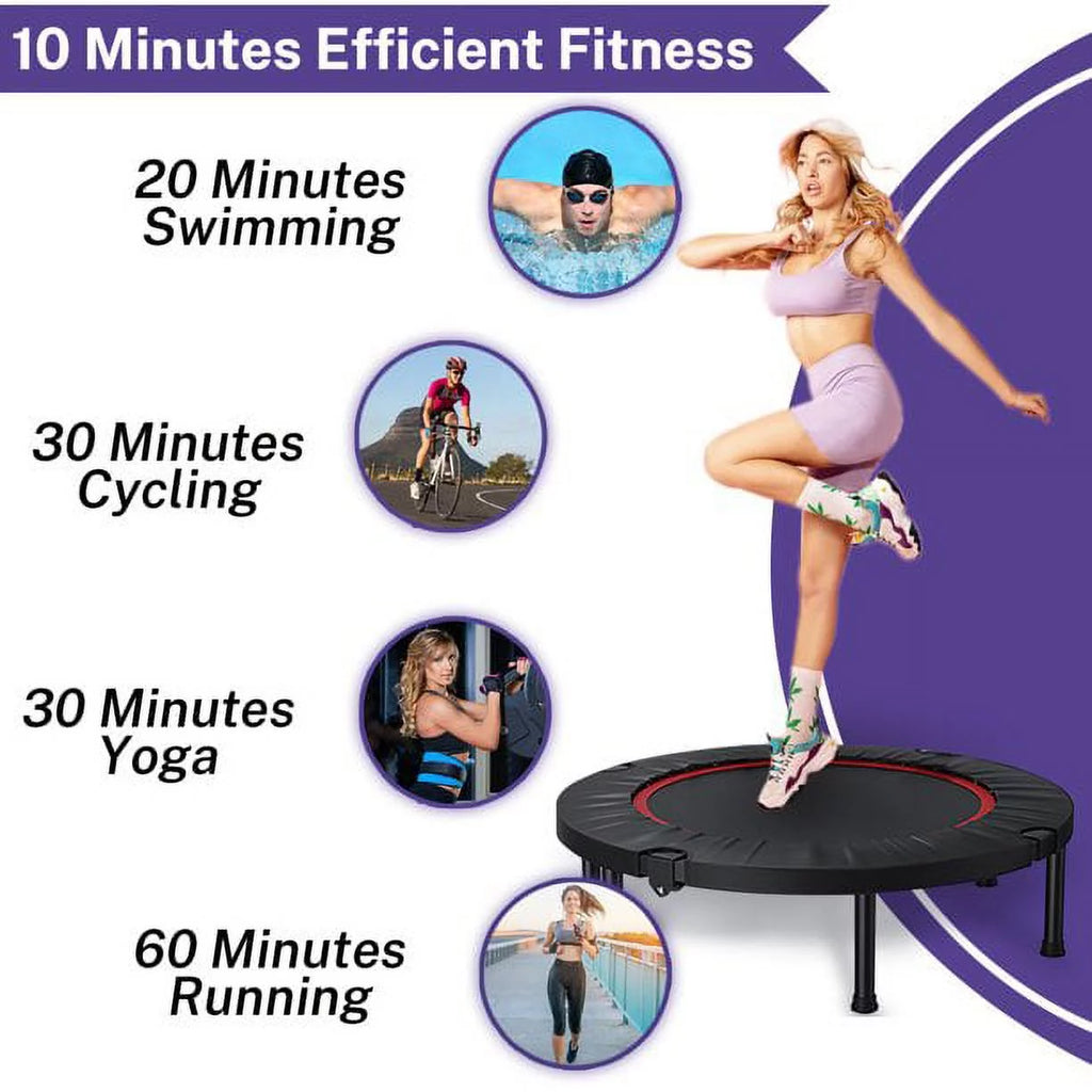 40 Foldable Mini Trampoline 330 lb Weight G25045