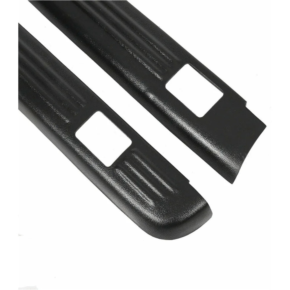 Black Bed Rail Caps V162