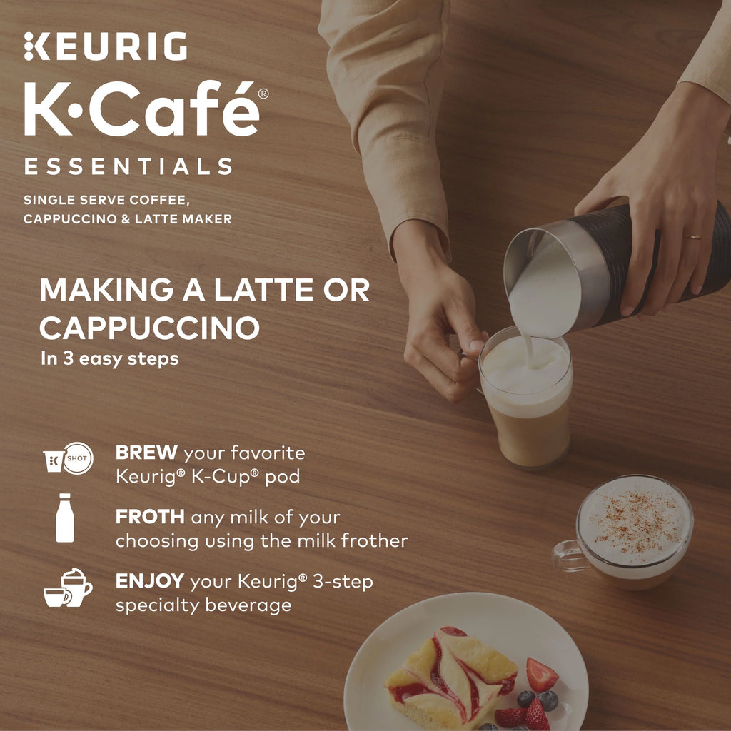 Single Serve K-Cup Pod Coffee Maker, Black A801