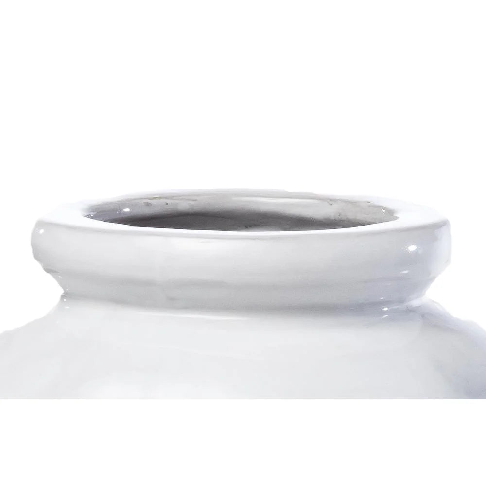 8 Pocket Ceramic Strawberry Planter in White C318914
