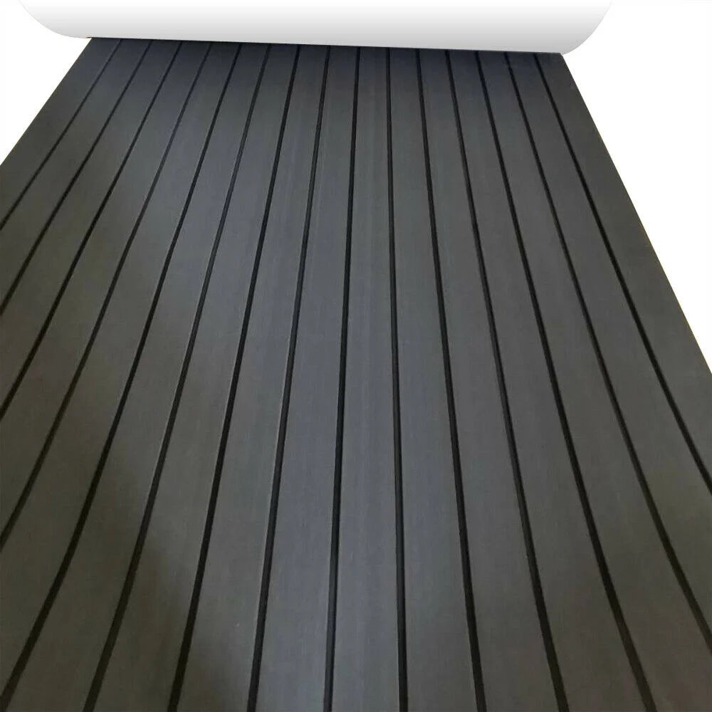 EVA Foam Faux Teak Boat Decking Sheet Marine Yacht Flooring Mat 35.4" X 94.5" J911319