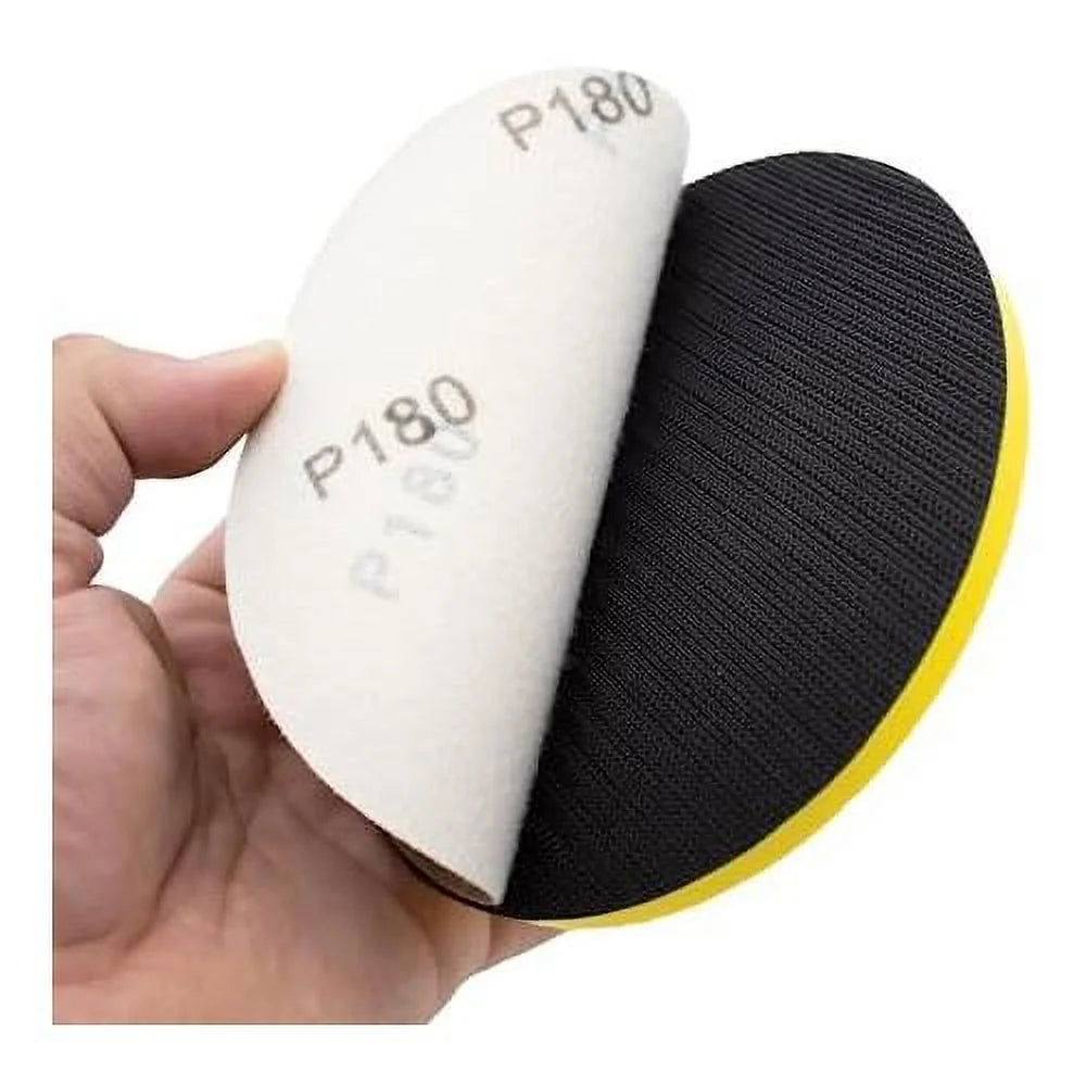 6 Inch Round & Mouse Hand Sanding Block Kit, 5 PCS C896