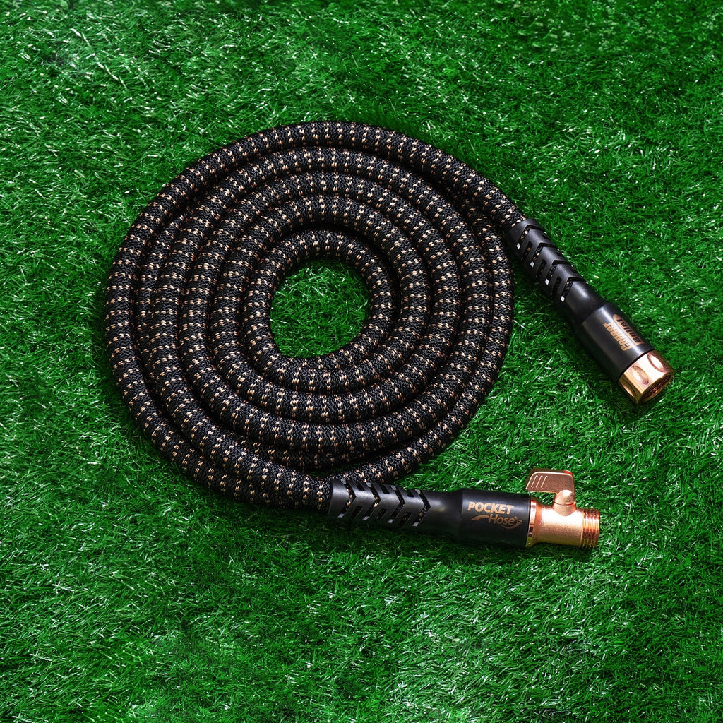 Copper Bullet Expandable Hose with Thumb Spray Nozzle 75 ft N26637