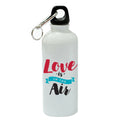 White Aluminum Sports 20 oz Water Bottle K101395