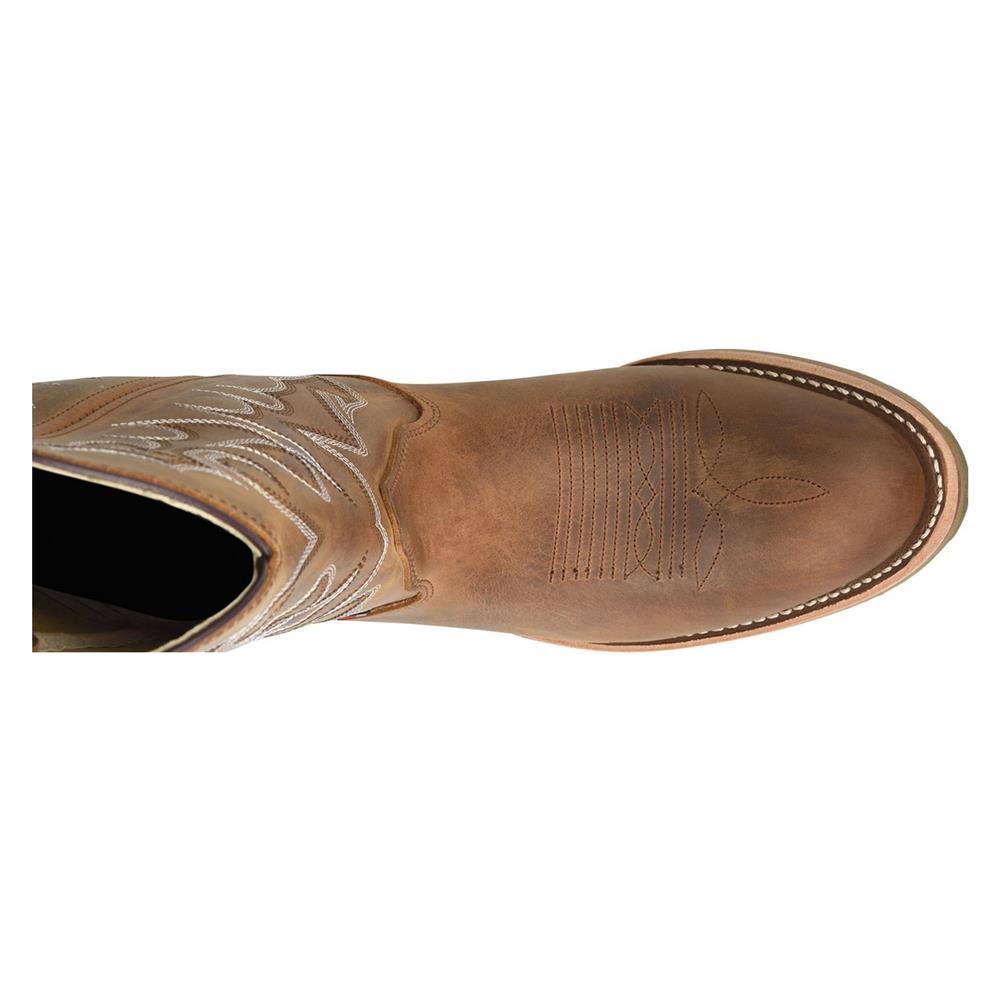 Brown Gel Ice Work Western Boots E717788