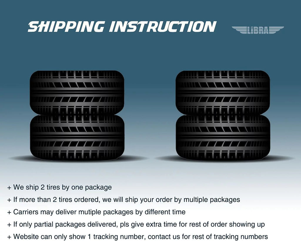25x8-12 Front & 25x10-12 Rear 6PR ATV/UTV Tires Set 4 S6223