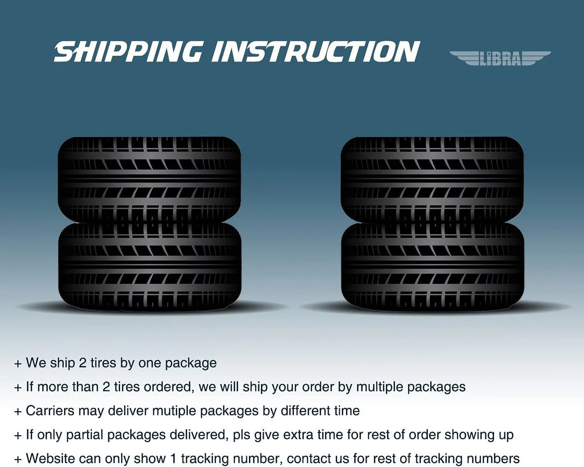 25x8-12 Front & 25x10-12 Rear 6PR ATV/UTV Tires Set 4 S6223