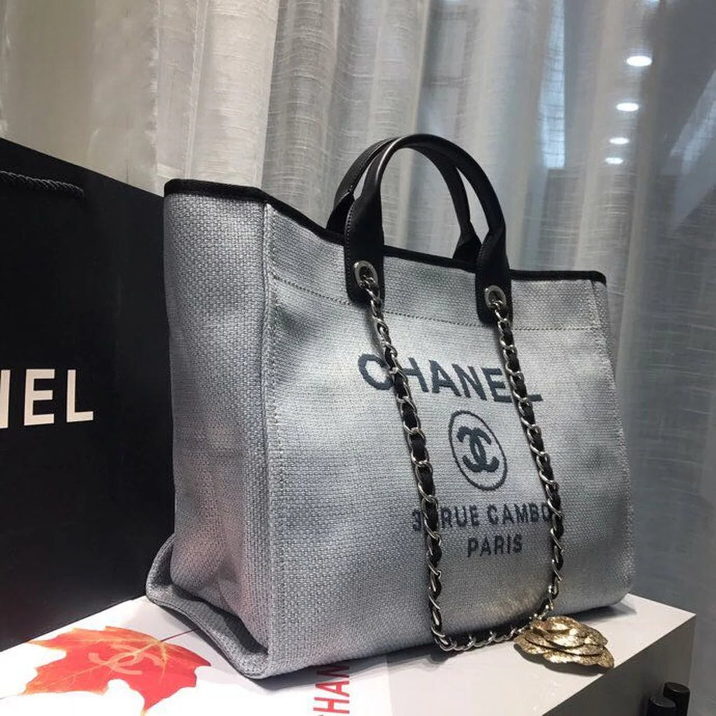 Canvas Tote Bag Light Grey U26050