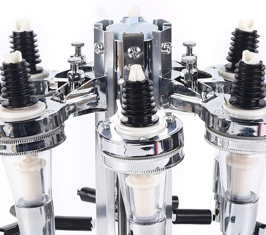 6 Head 25ml Wine Liquor Cocktail Beer Dispenser Bottle with Wall Bracket J5776