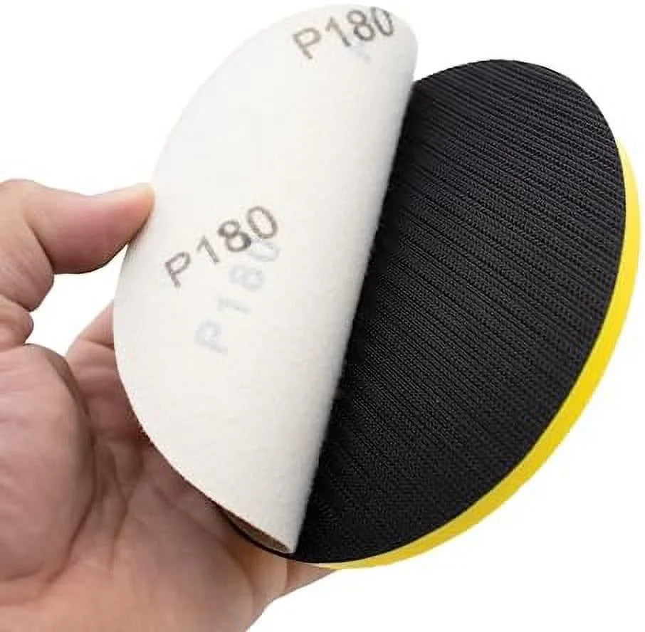 6 Inch Round & Mouse Hand Sanding Block Kit, 5 PCS C896