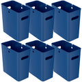 4.2 gal Polypropylene Trash Can with Handles, Pack of 6 O42088