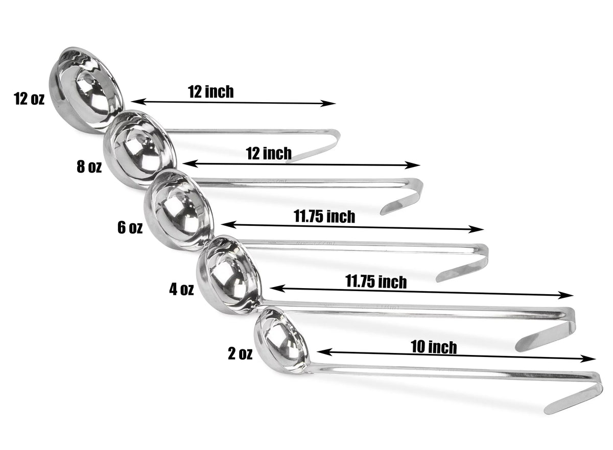 12 Oz Stainless Steel Soup Ladle L295960