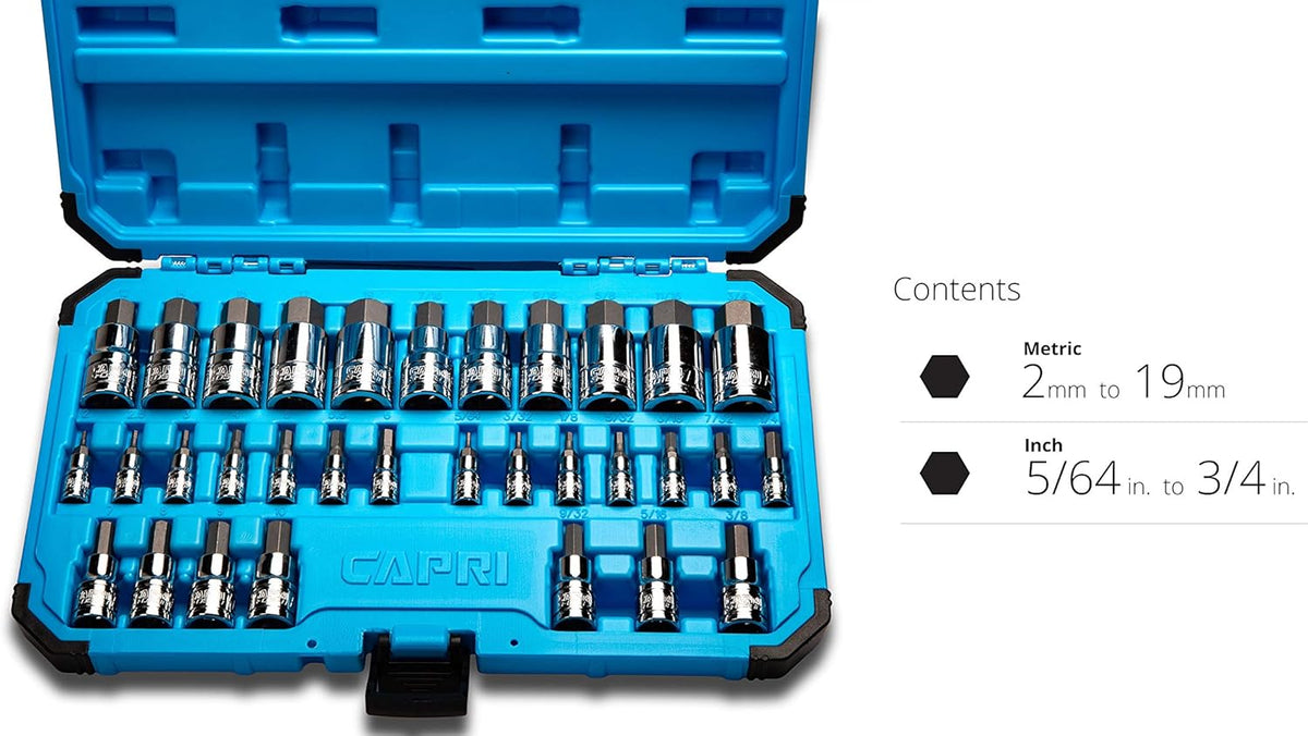 32-Piece Hex Bit Socket Set S79152