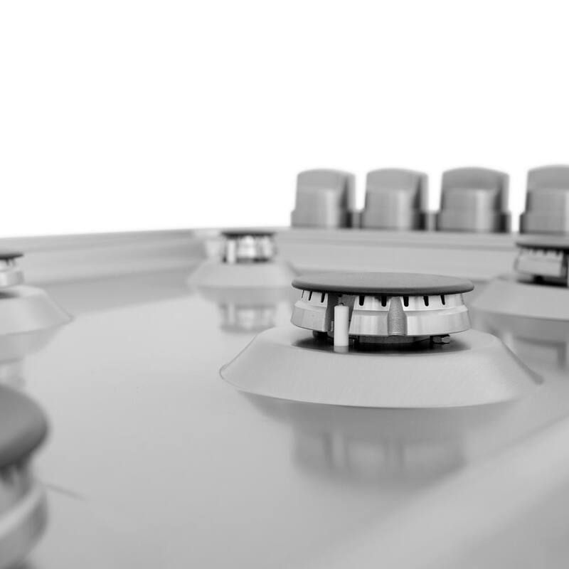 6 Burner Gas Cooktop in Stainless Steel C380493