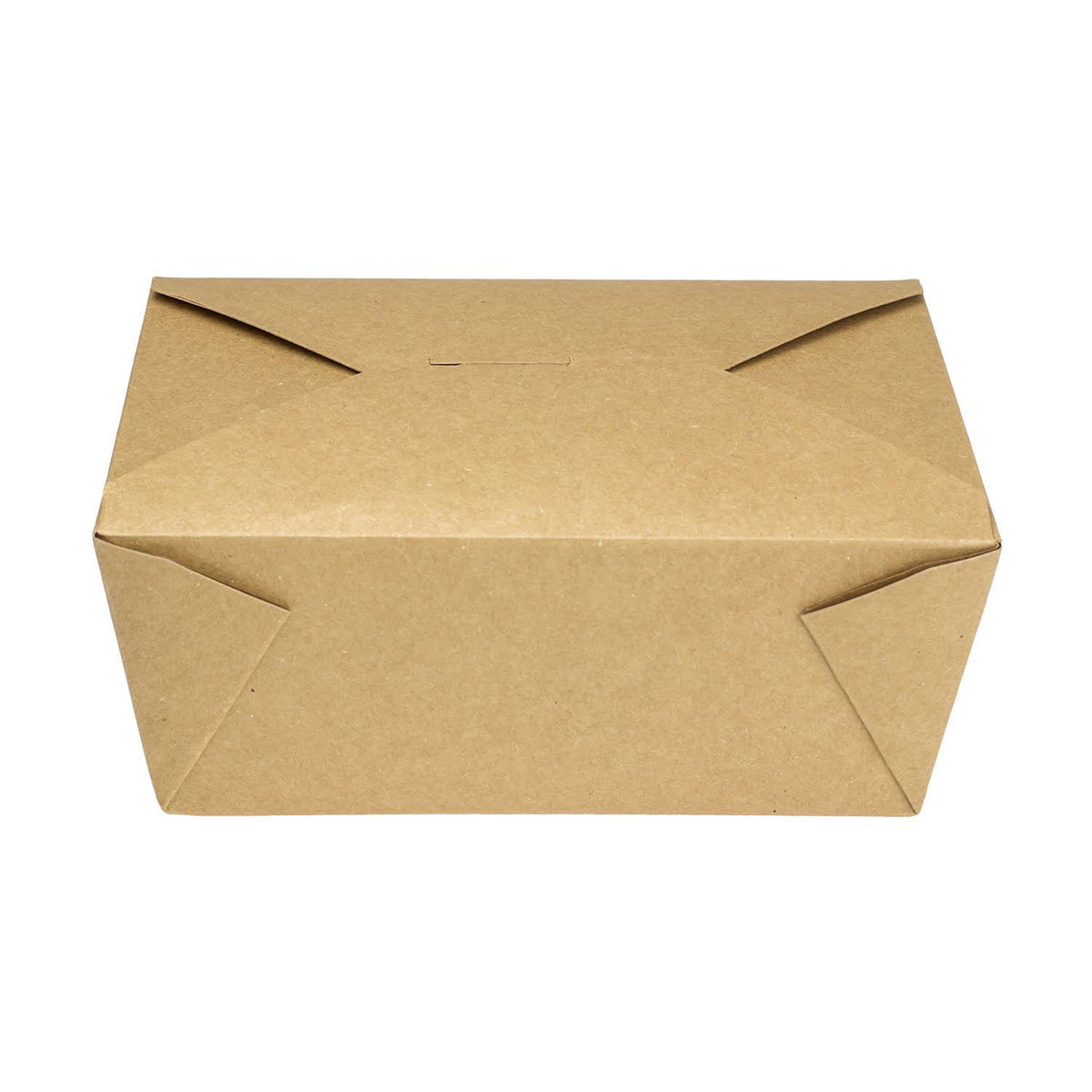 Kraft Fold-To-Go Boxes, 110 oz, Case of 160 N35158