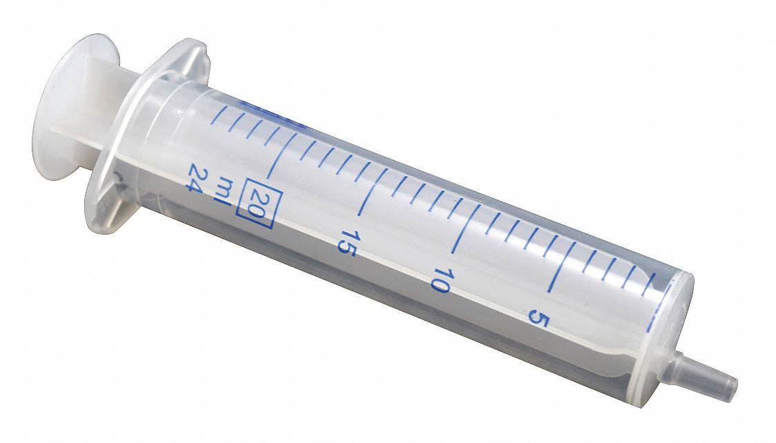 20 Ml Luer Slip Plastic Syringe B44076