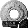 Jet Black Hand-Painted Ceiling Medallion R696