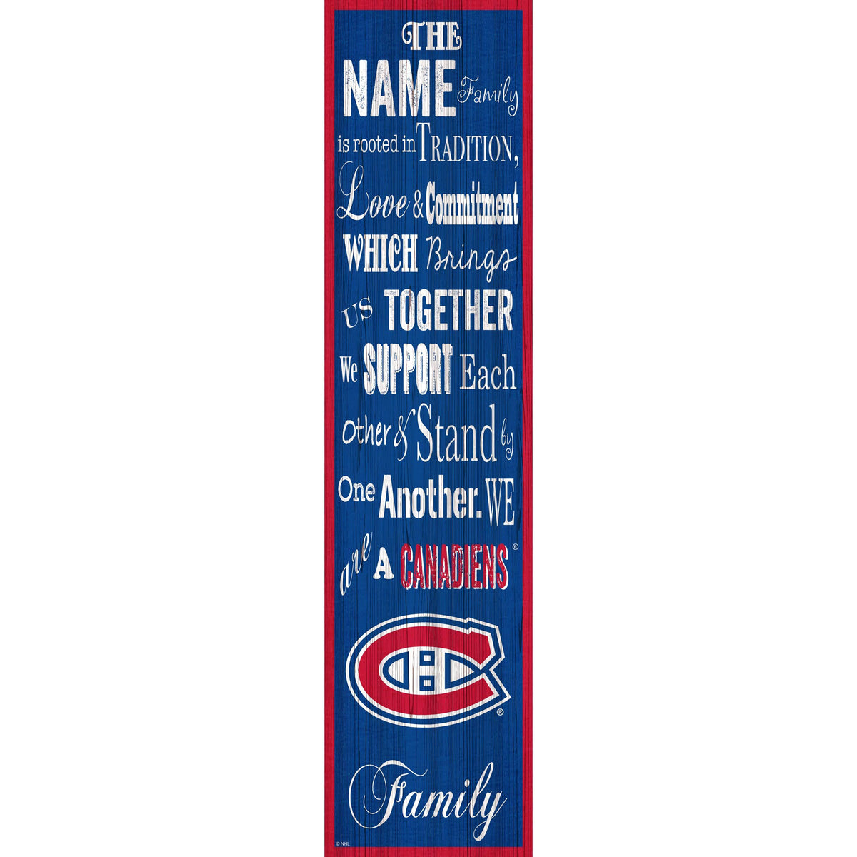 Personalized Family Banner Sign E309