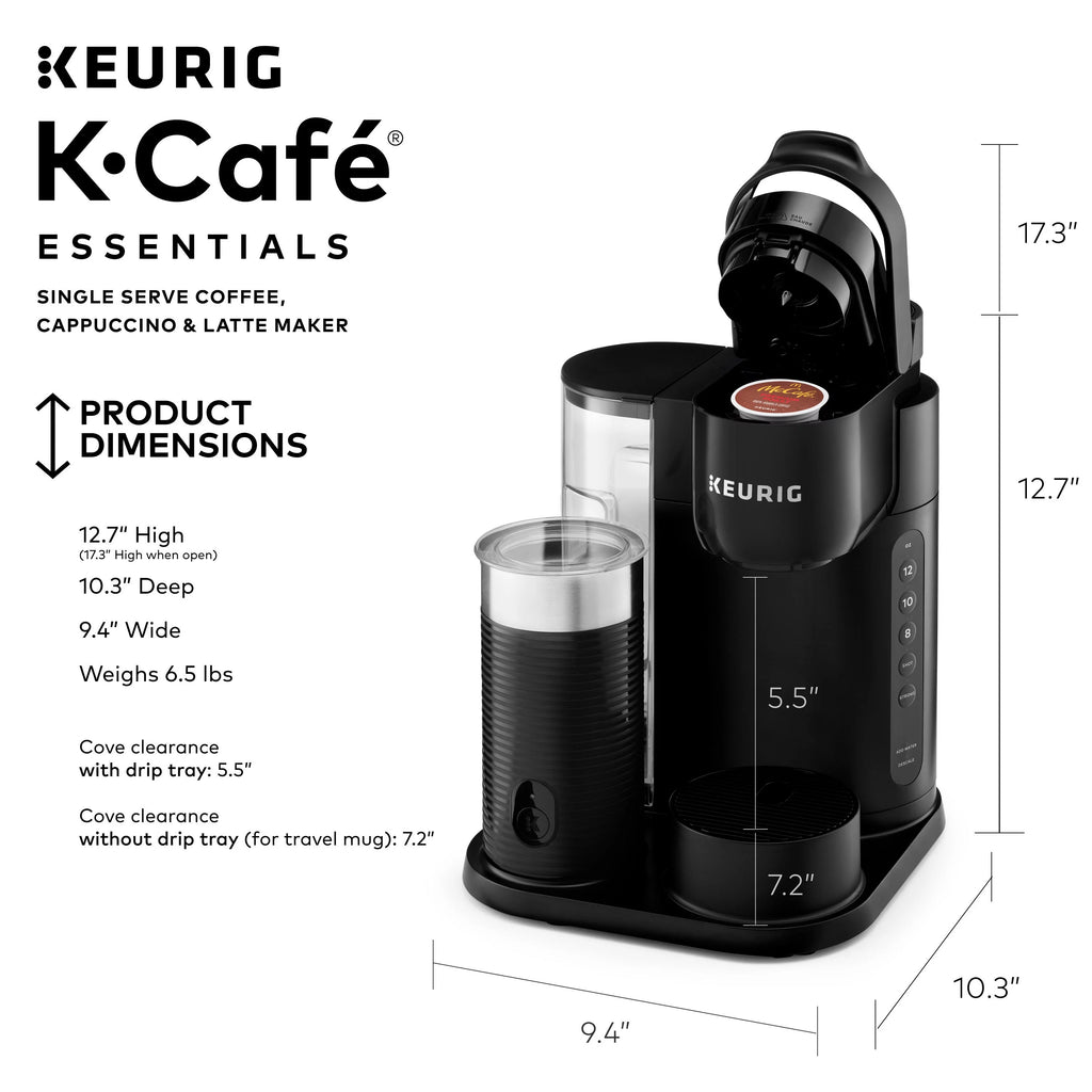 Single Serve K-Cup Pod Coffee Maker, Black A801
