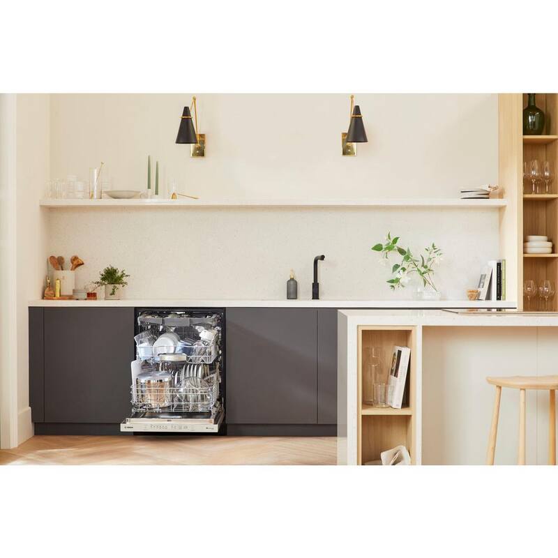 24 in. Stainless Steel Dishwasher with Stainless Steel Tub, 38 dBA J69818