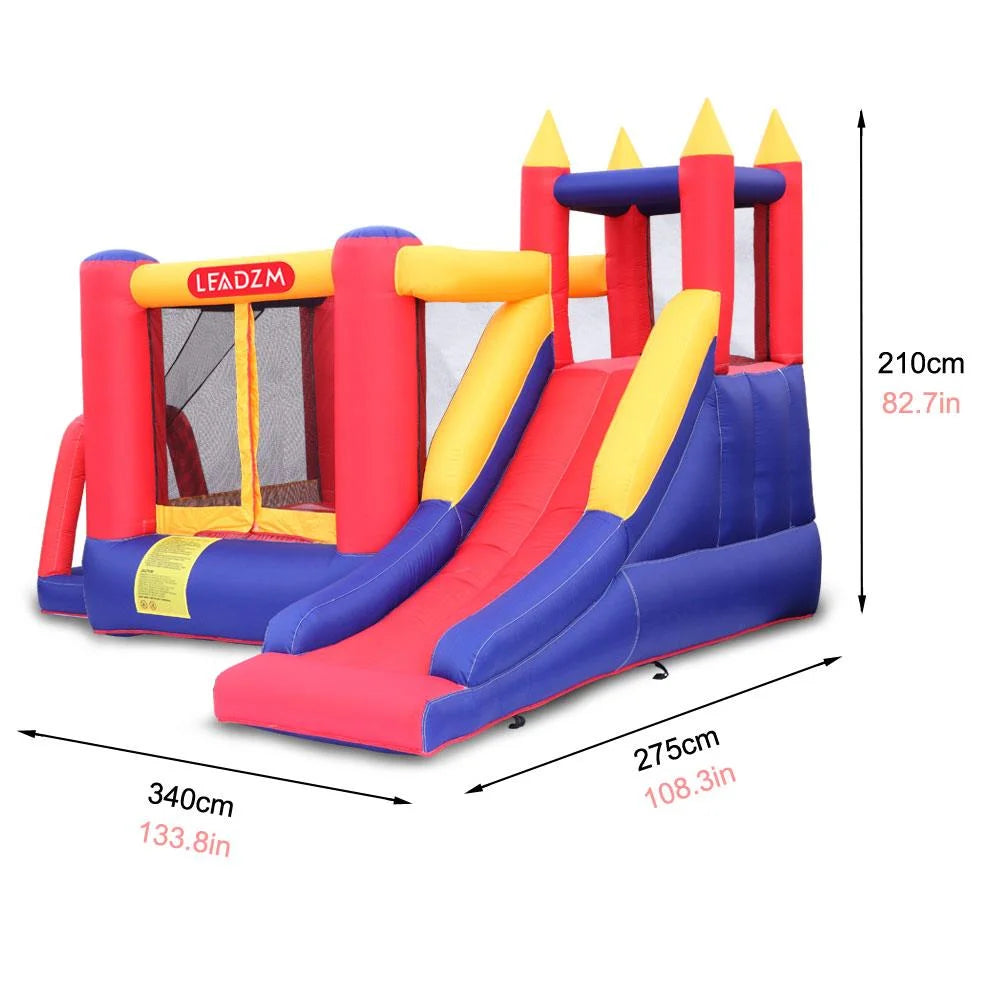 450 Watt Inflatable Bounce House with Slide E2226