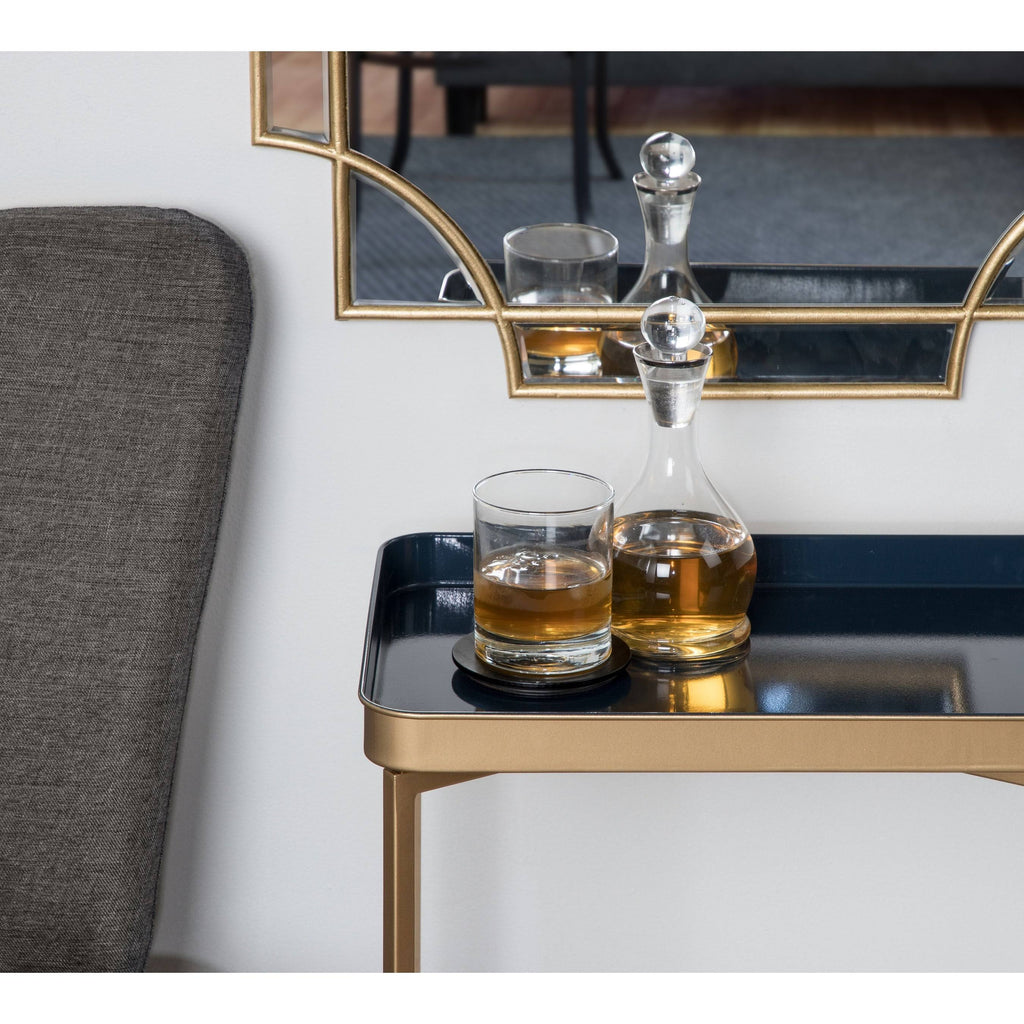 Bronze Metal Accent Table I395153