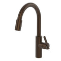 English Bronze Pull Down Kitchen Faucet J6875