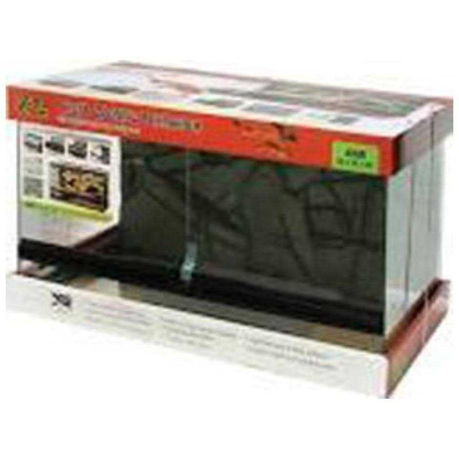 Front Opening Terrarium with Rock Foam Background K481