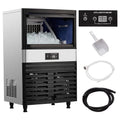 Commercial Stainless Steel Ice Maker with 44lbs Ice Storage J352540
