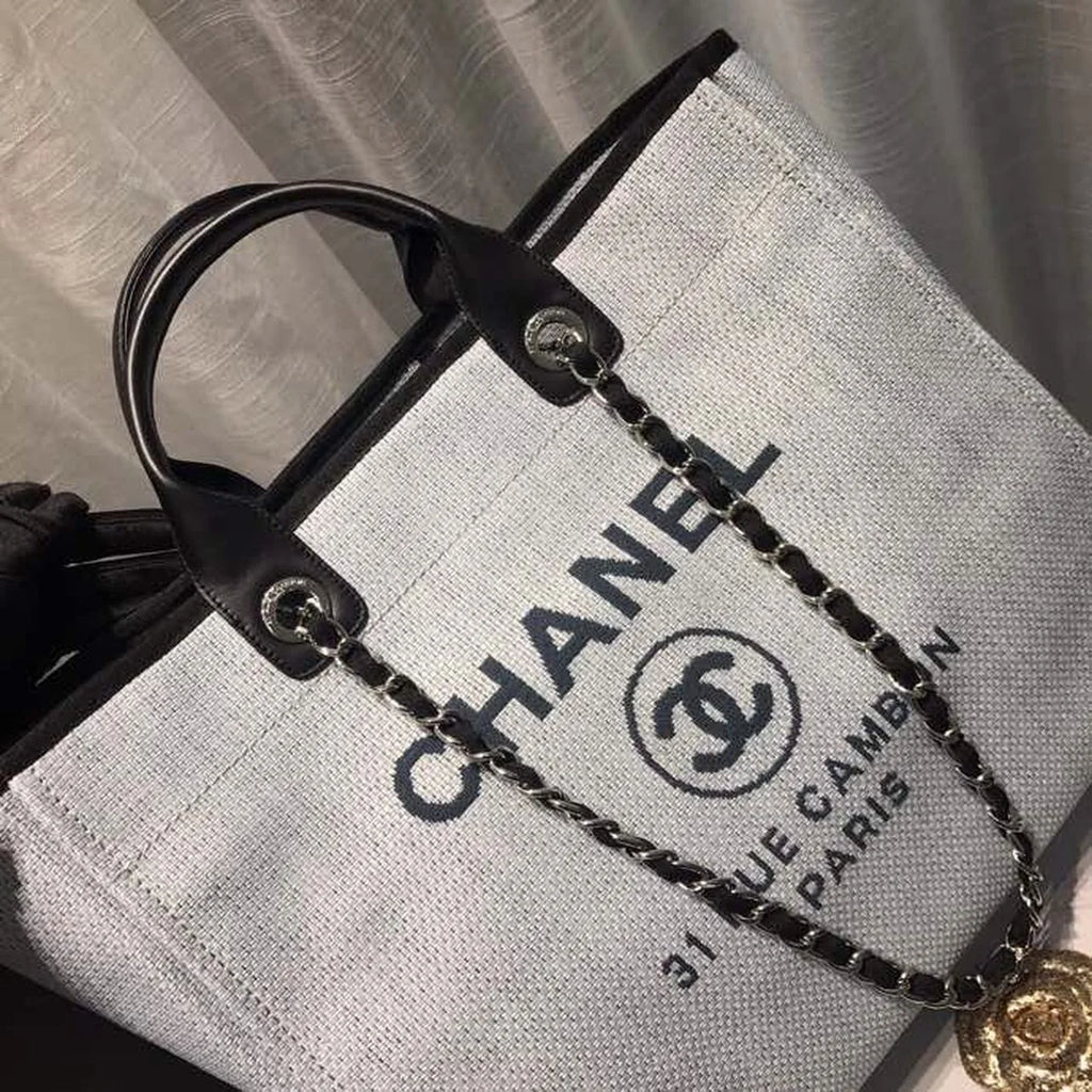 Canvas Tote Bag Light Grey U26050