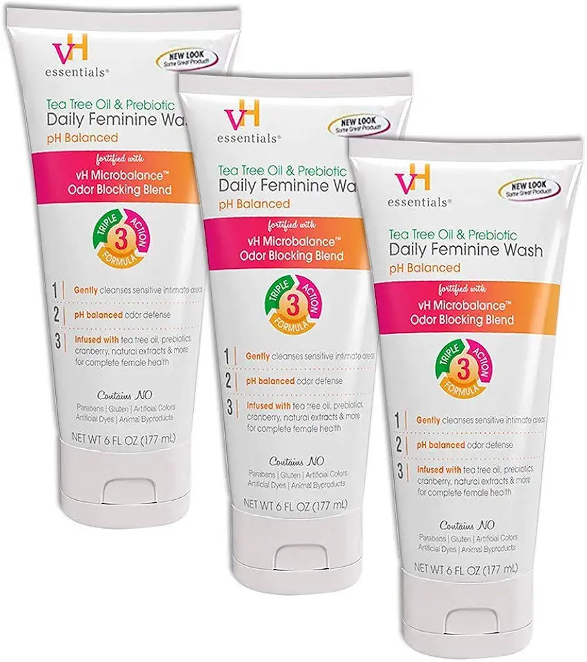 pH Balanced Intimate Feminine Wash with Tea Tree Oil 6 Fluid Ounce A6763